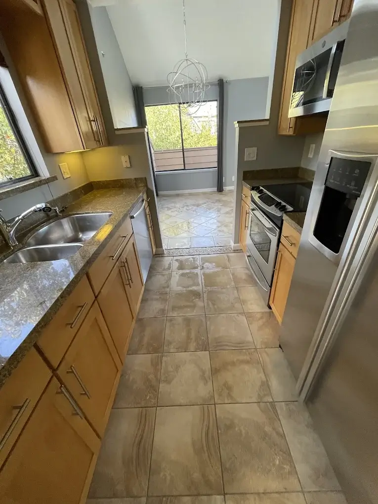 Real cleaning result